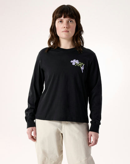 Arc'teryx Kragg SL Cotton Bloom Crew Shirt LS Women's Black