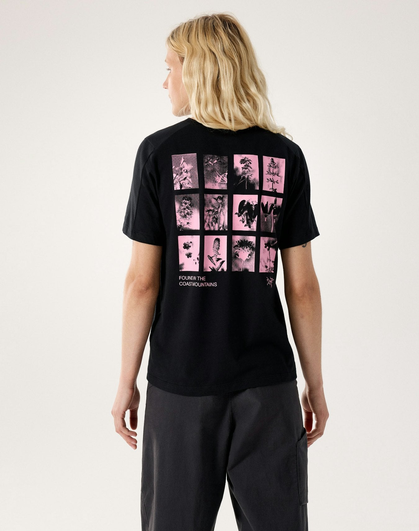 Arc'teryx Kragg SL Cotton Superbloom Crew Shirt SS Women's - Black