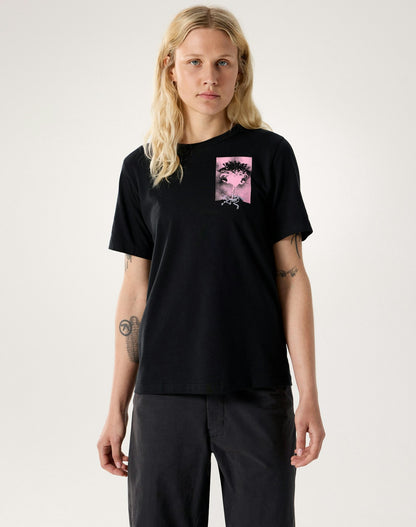 Arc'teryx Kragg SL Cotton Superbloom Crew Shirt SS Women's - Black