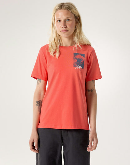 Arc'teryx Kragg SL Cotton Superbloom Crew Shirt SS Women's - Dk Reef