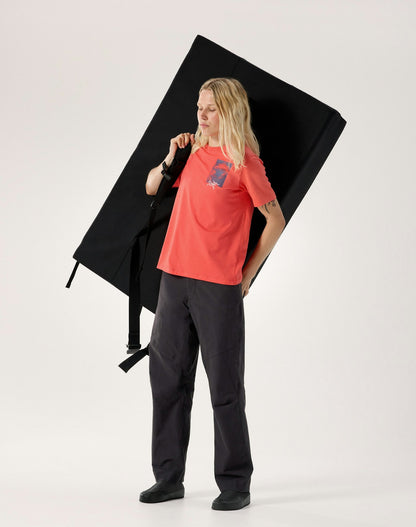 Arc'teryx Kragg SL Cotton Superbloom Crew Shirt SS Women's - Dk Reef