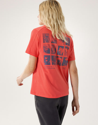 Arc'teryx Kragg SL Cotton Superbloom Crew Shirt SS Women's - Dk Reef