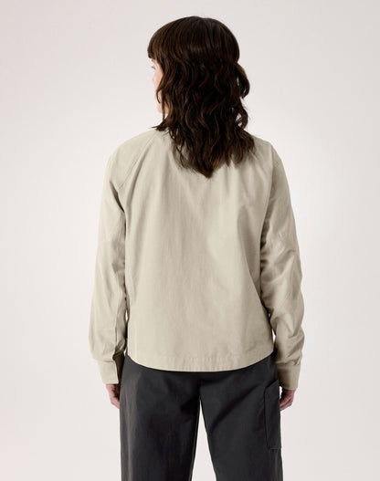 Arc'teryx Clarkia SL Cotton Overshirt Women's - Sea Salt