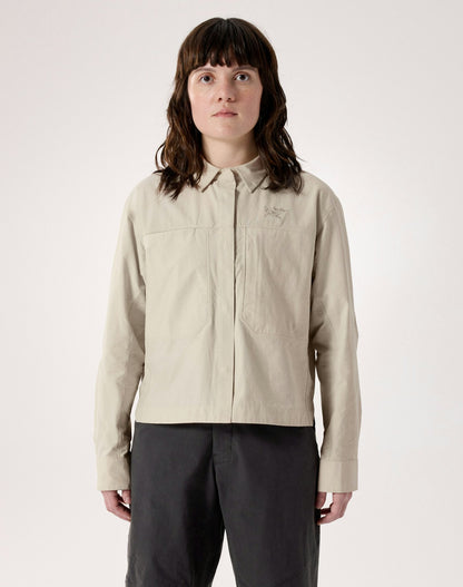 Arc'teryx Clarkia SL Cotton Overshirt Women's - Sea Salt