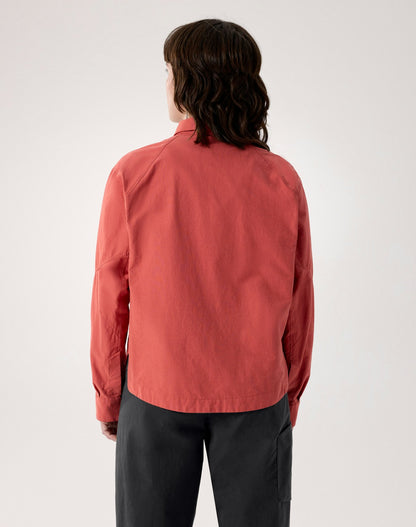 Arc'teryx Clarkia SL Cotton Overshirt Women's - Stone Red