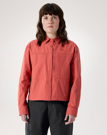 Arc'teryx Clarkia SL Cotton Overshirt Women's - Stone Red