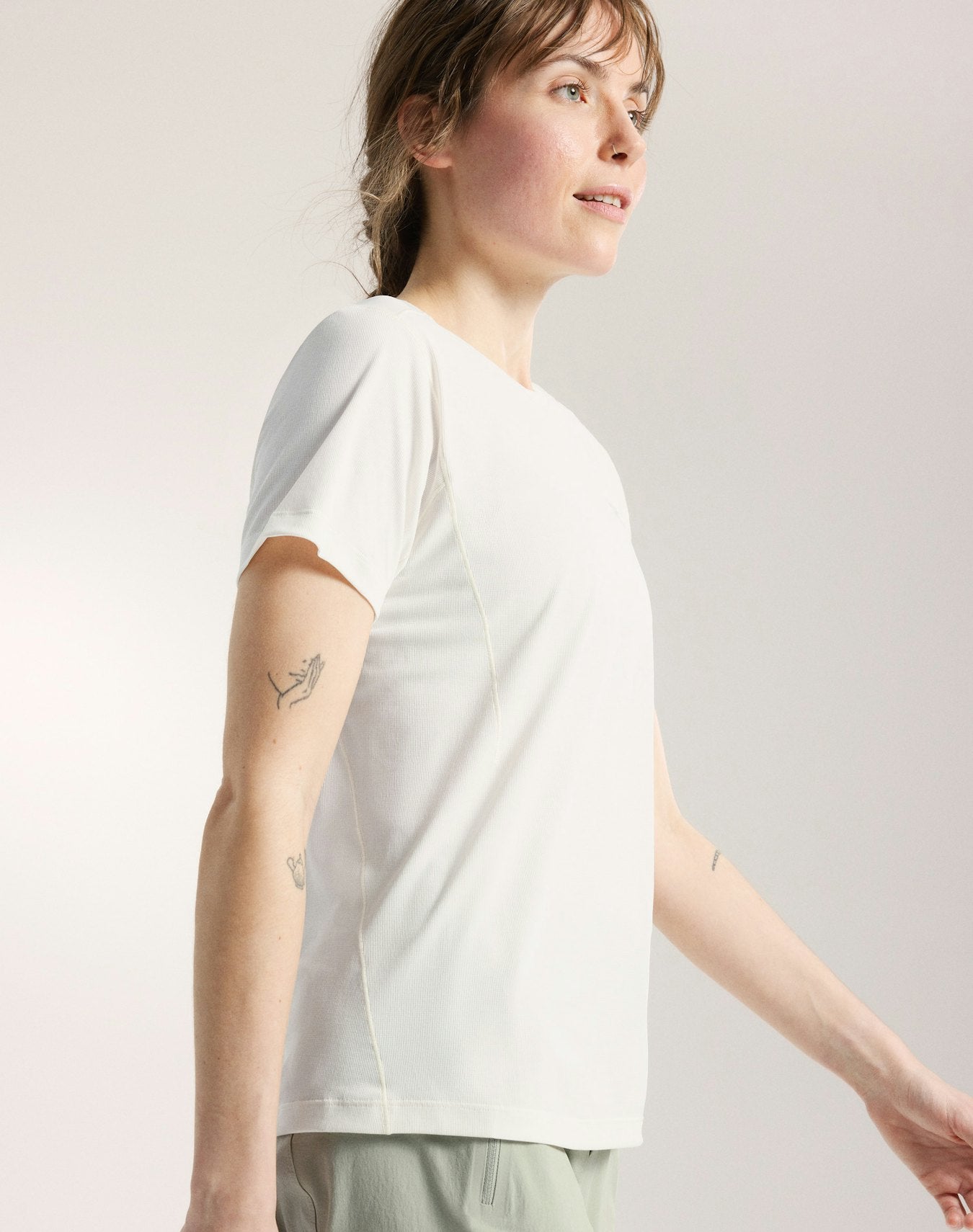 Arc'teryx Sunna Crew Shirt SS Women's - Arctic Silk