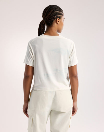 Arc'teryx Sunna Speed Bird Crop Shirt Women's - Arctic Silk