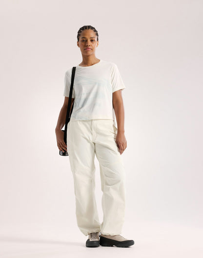 Arc'teryx Sunna Speed Bird Crop Shirt Women's - Arctic Silk