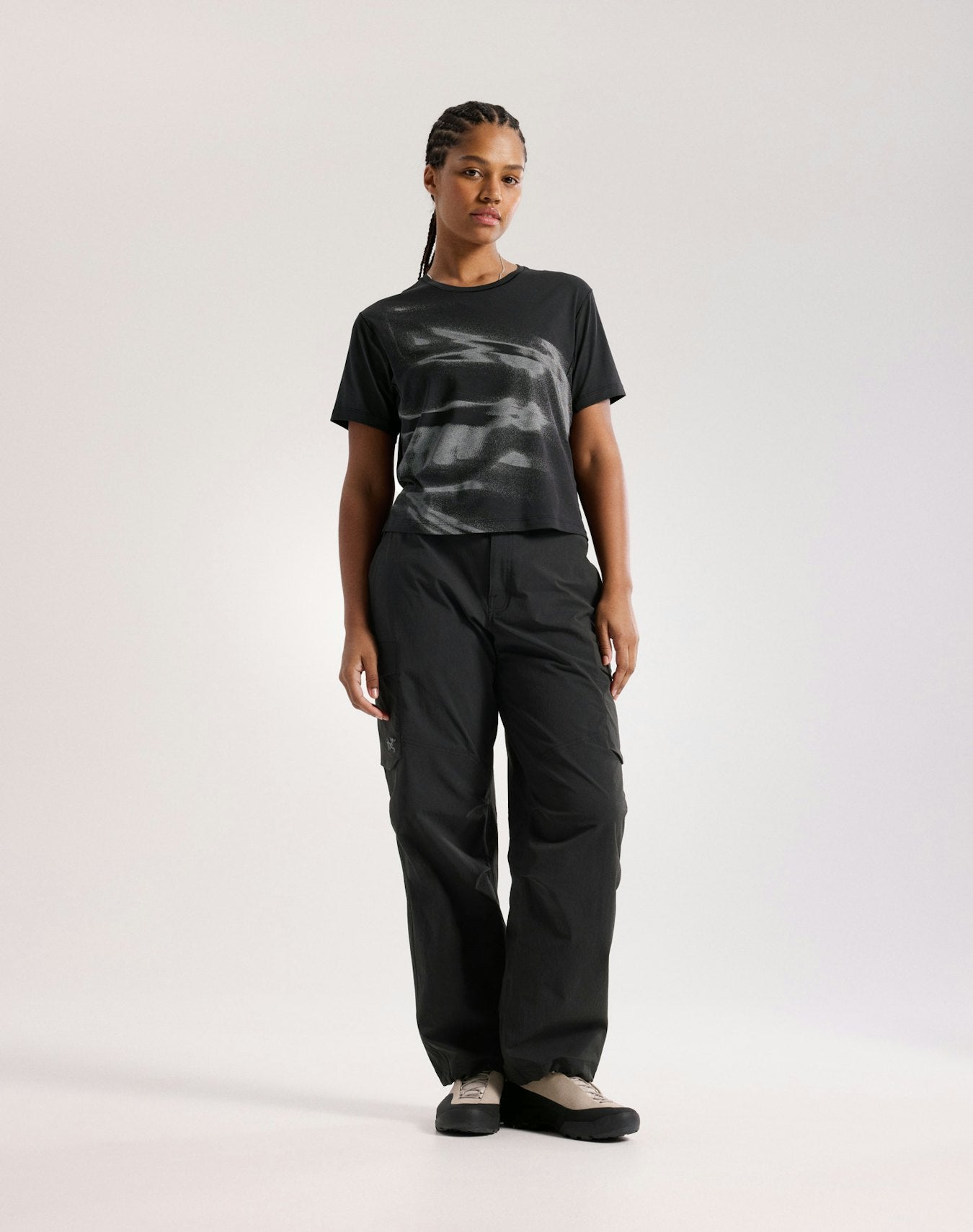 Arc'teryx Sunna Speed Bird Crop Shirt Women's Black