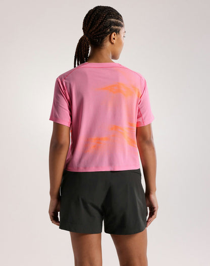 Arc'teryx Sunna Speed Bird Crop Shirt Women's - Pineberry