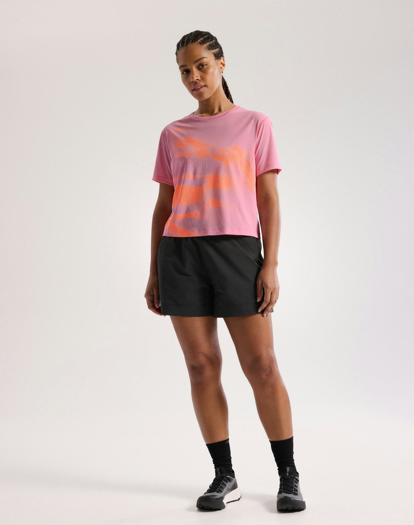 Arc'teryx Sunna Speed Bird Crop Shirt Women's - Pineberry