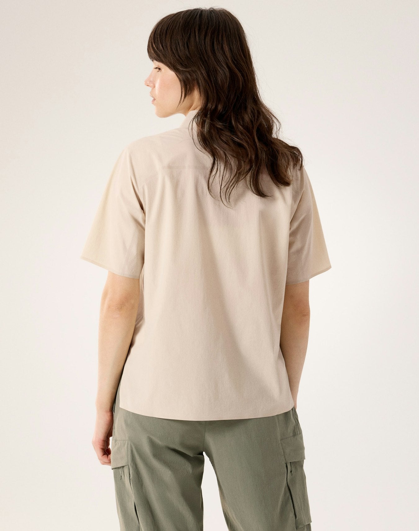 Arc'teryx Olia Shirt SS Women's - Sea Salt