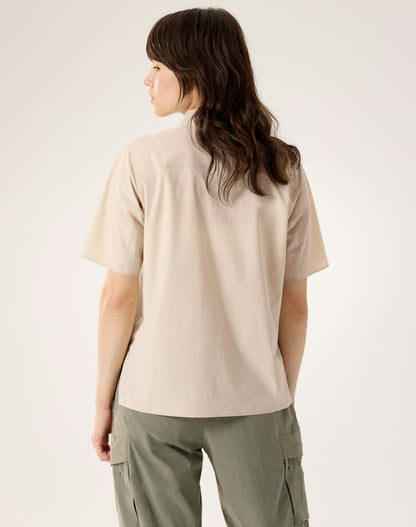 Arc'teryx Olia Shirt SS Women's - Sea Salt