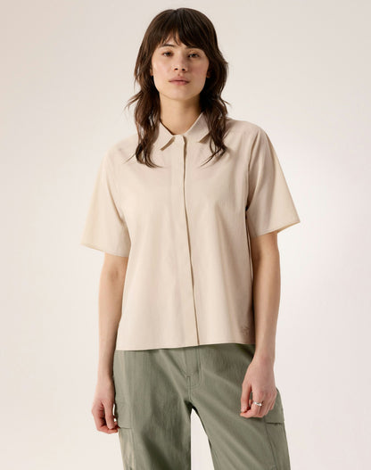 Arc'teryx Olia Shirt SS Women's - Sea Salt