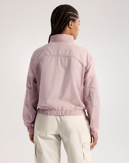 Arc'teryx Naya Cropped Stowhood Jacket Women's - Alpine Rose