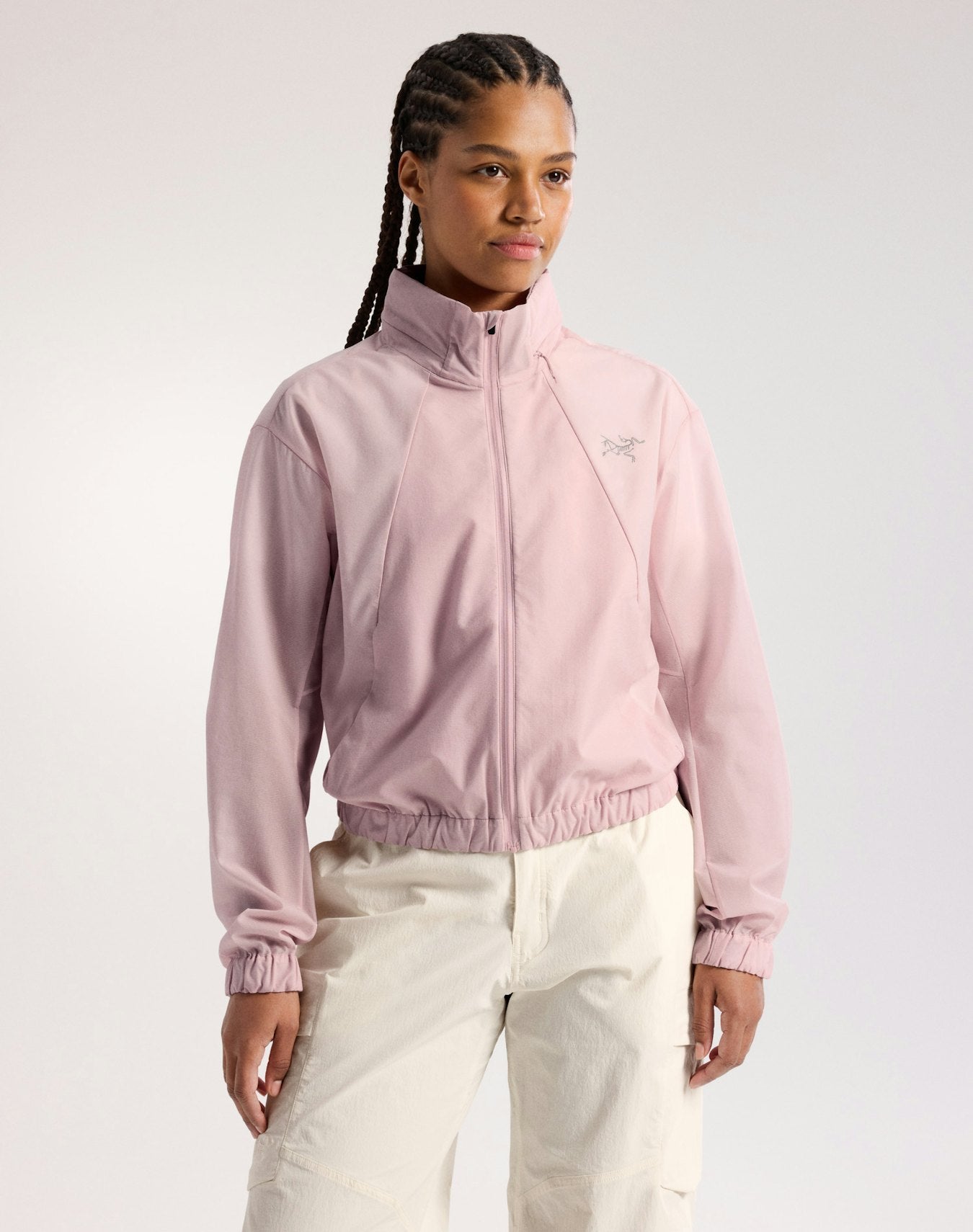Arc'teryx Naya Cropped Stowhood Jacket Women's - Alpine Rose
