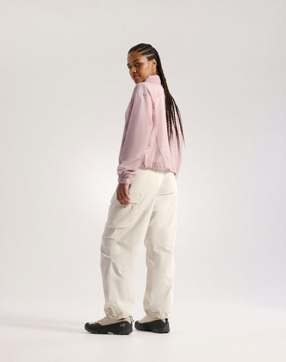 Arc'teryx Naya Cropped Stowhood Jacket Women's - Alpine Rose