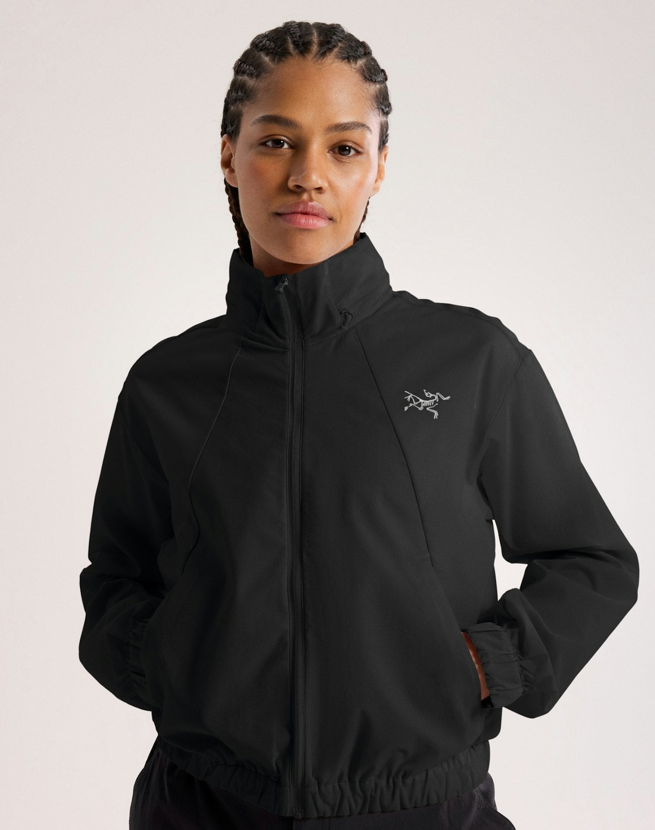Arc'teryx Naya Cropped Stowhood Jacket Women's - Black