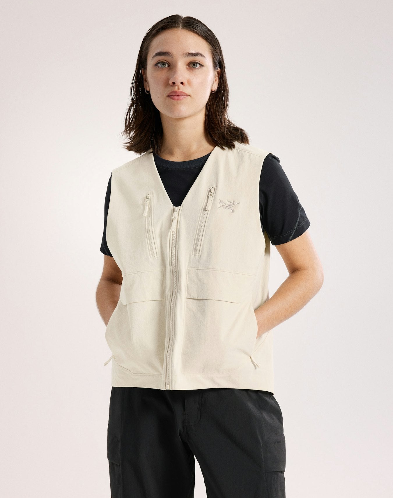 Arc'teryx Sonii Utility Vest Women's - Sea Salt