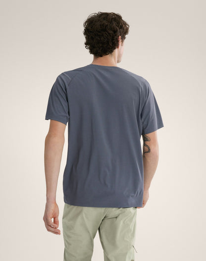 Arc'teryx Cormac Crew Neck Shirt SS Men's - Dk Stratus