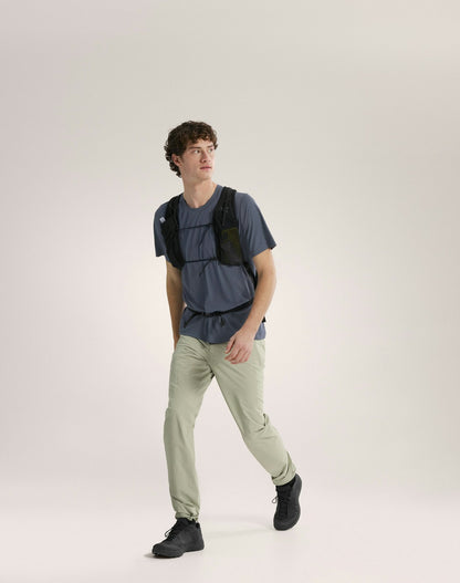 Arc'teryx Cormac Crew Neck Shirt SS Men's - Dk Stratus