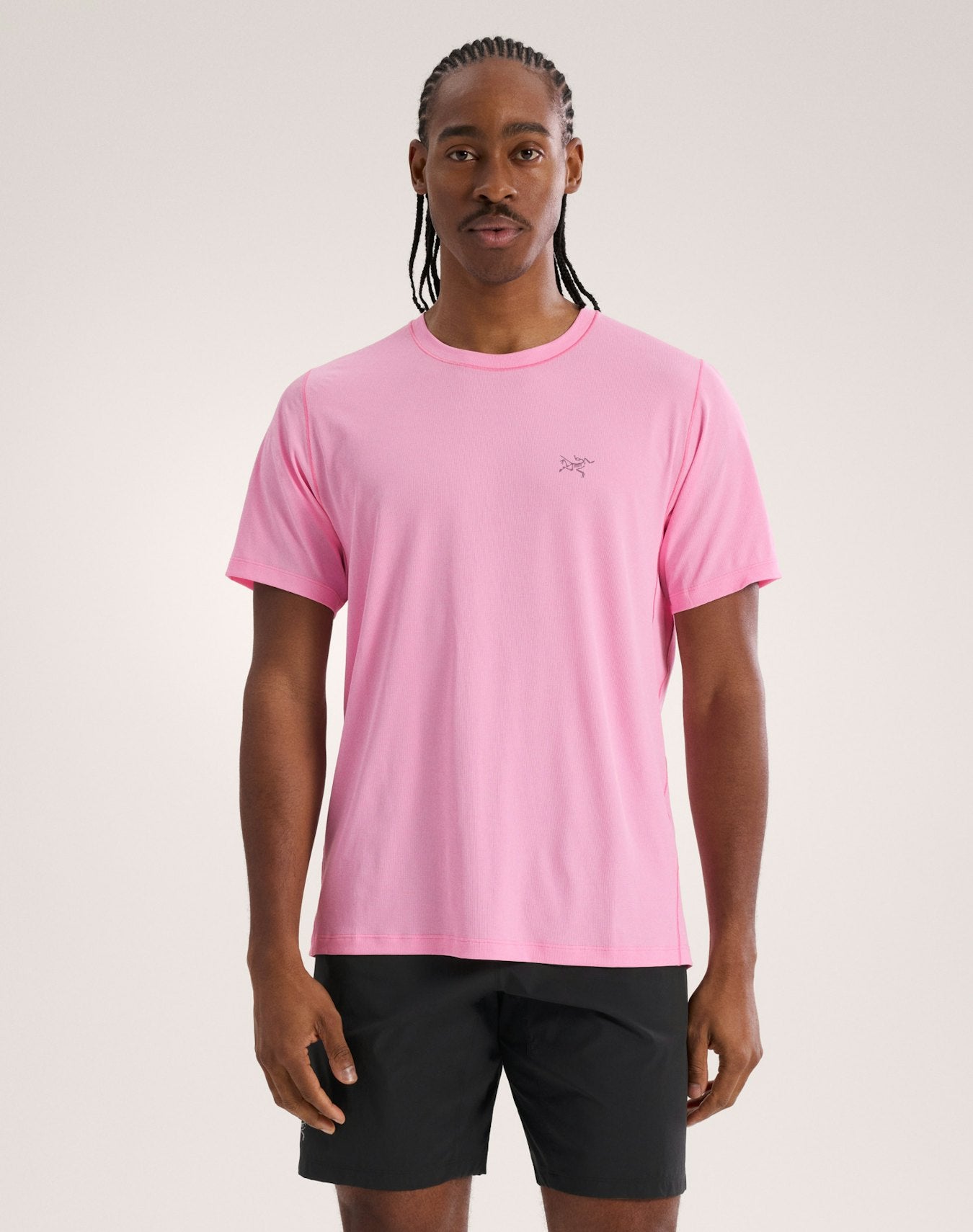 Arc'teryx Cormac Crew Neck Shirt SS Men's - Pineberry