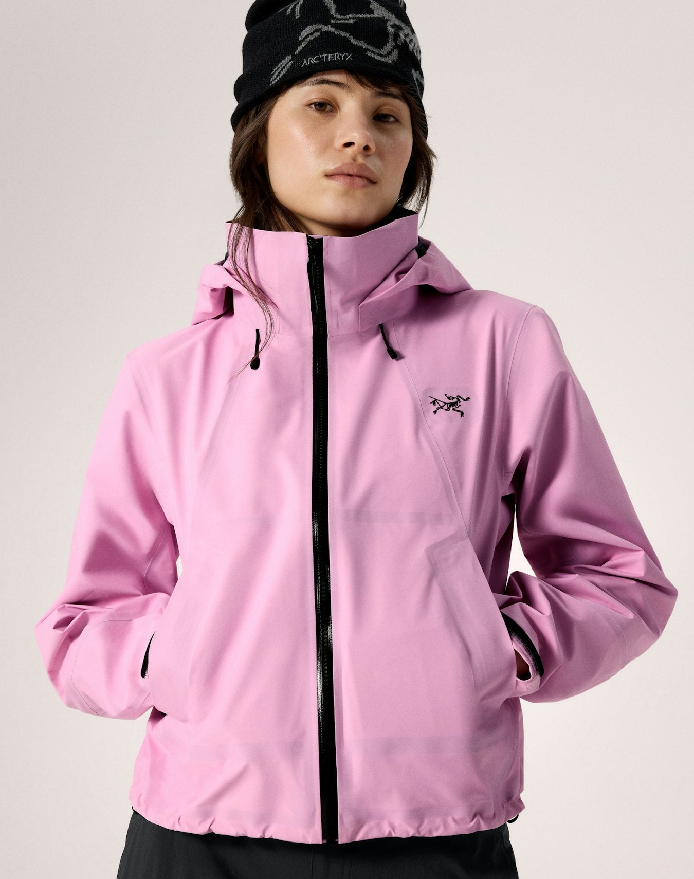 Arc'teryx Naya Cropped Jacket Women's - Pineberry / Black
