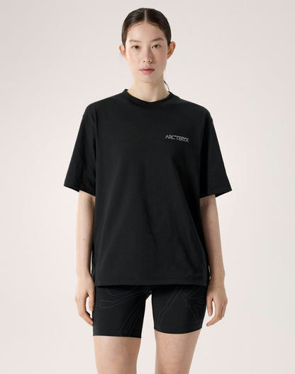 Arc'teryx Subida SS Tee Women's - Black / Arctic Silk