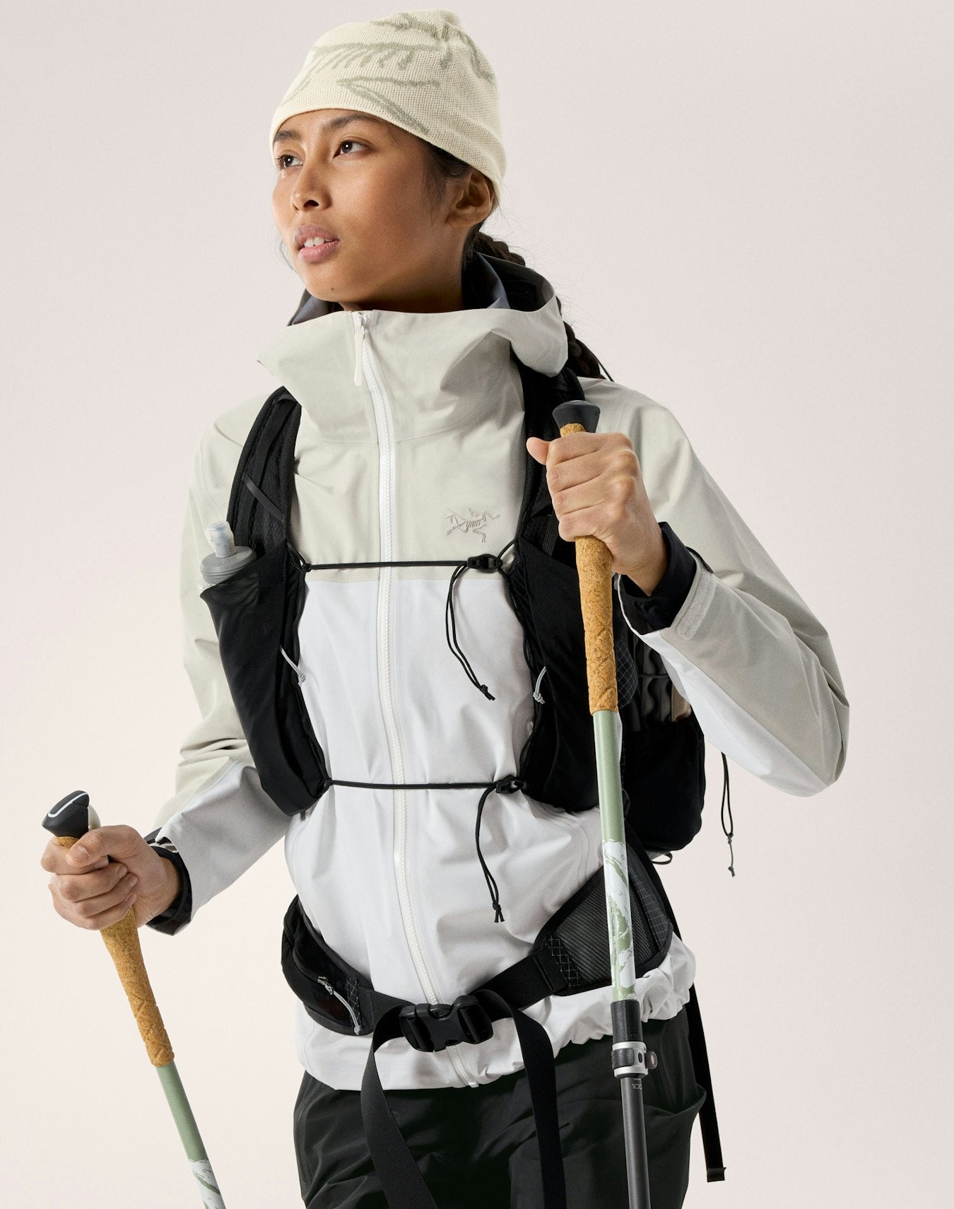 Arc'teryx Beta Jacket Women's - Sea Salt / Arctic Silk