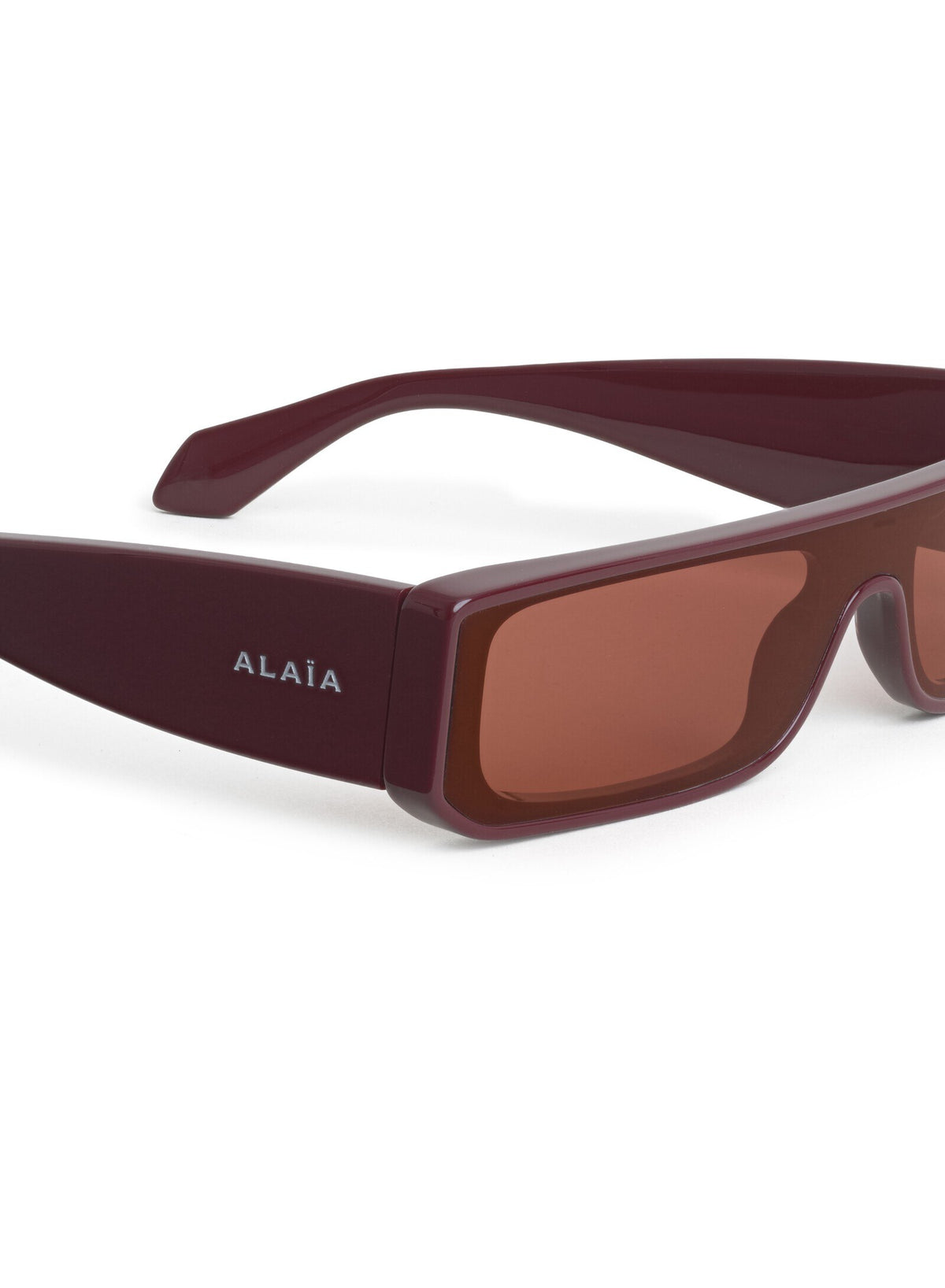 Alaïa Rectangular Mask Sunglasses