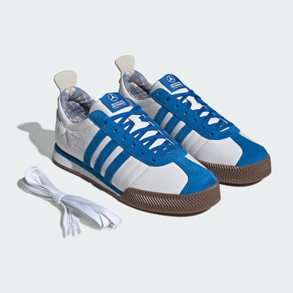 Adidas Samba Cloud White Blue Bird Gum Mercedes Amg