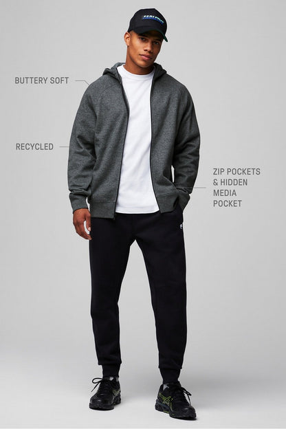 Fabletics The Go-To Full Zip Hoodie