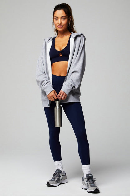 Fabletics The Go-To Full Zip Hoodie
