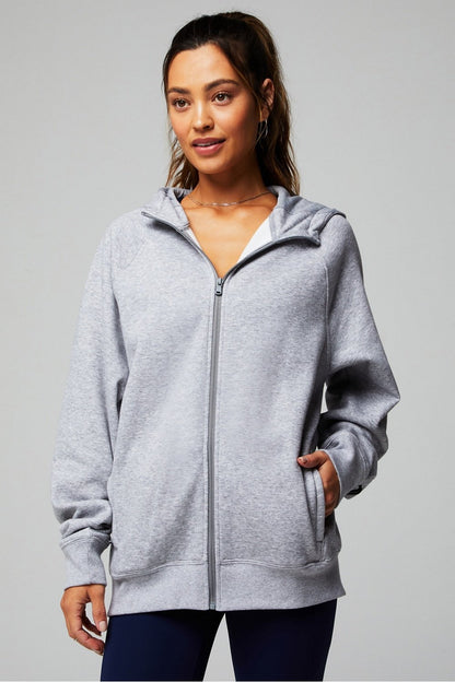 Fabletics The Go-To Full Zip Hoodie