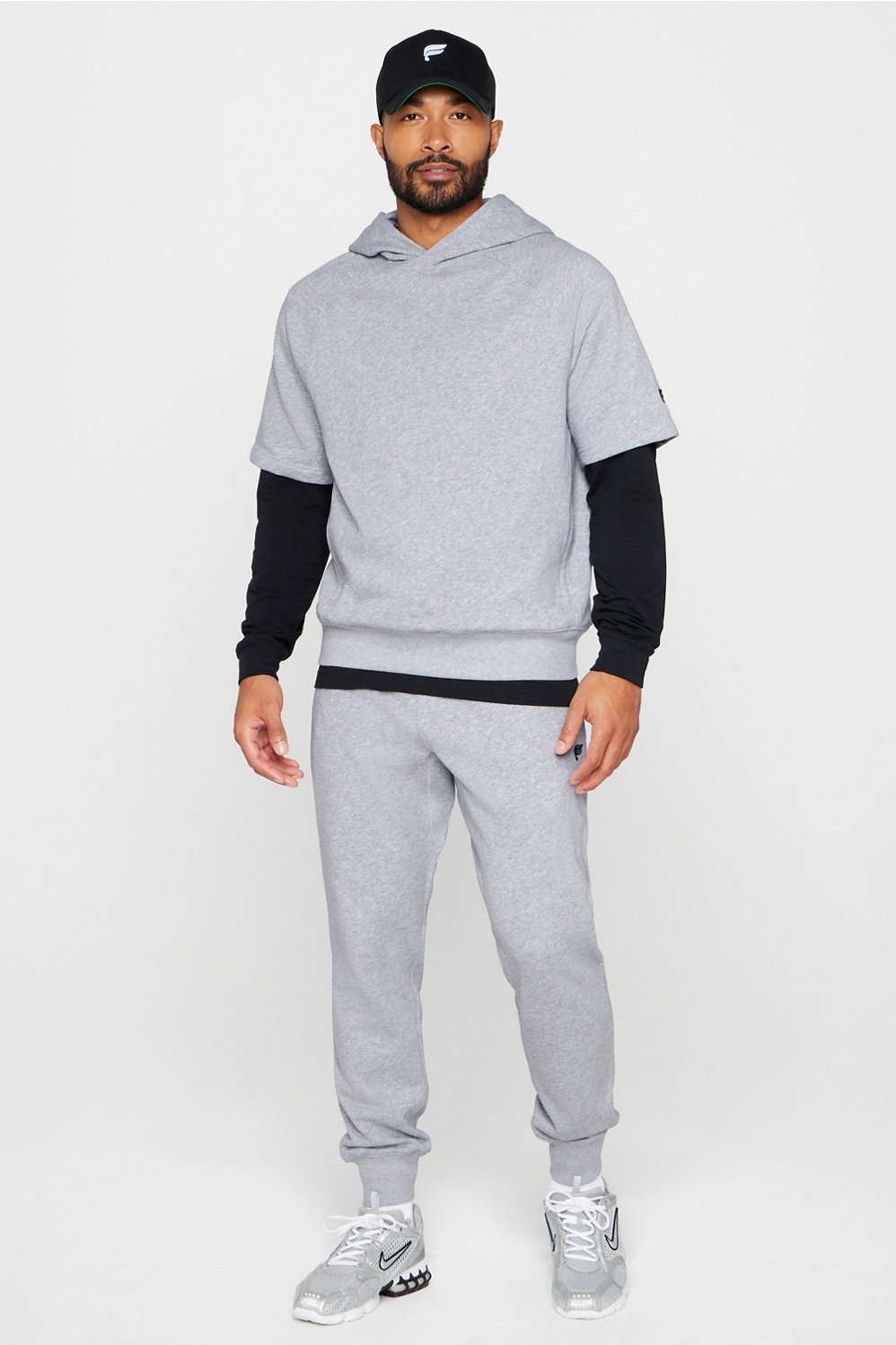 Fabletics The Year Round Terry Short Sleeve Hoodie