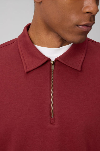 Fabletics The Go-To Quarter Zip Polo