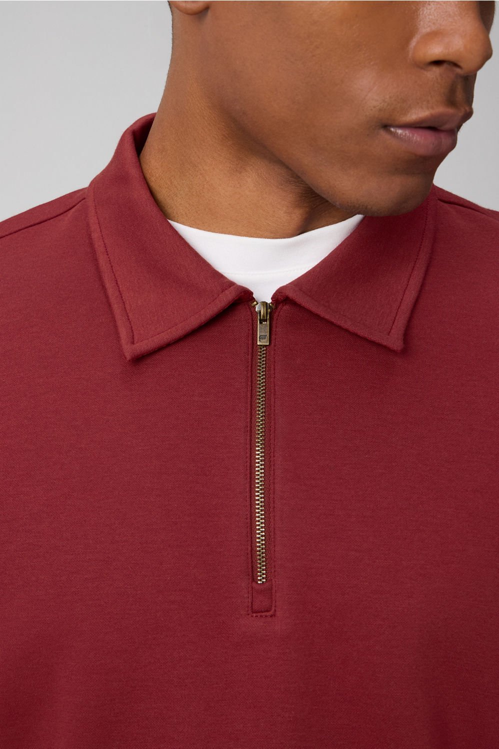 Fabletics The Go-To Quarter Zip Polo