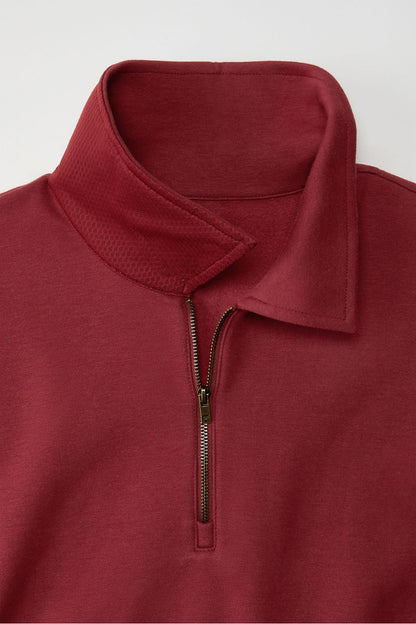 Fabletics The Go-To Quarter Zip Polo