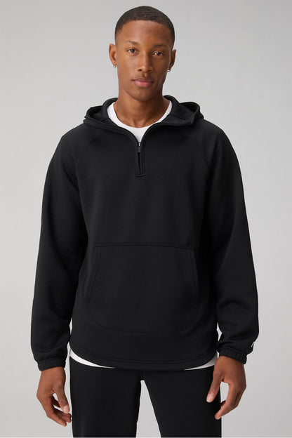 Fabletics The GridTech Quarter Zip Hoodie
