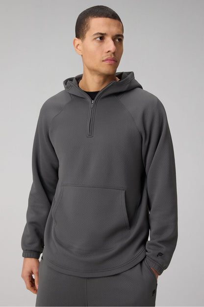Fabletics The GridTech Quarter Zip Hoodie