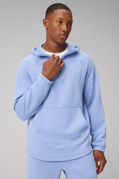Fabletics The GridTech Quarter Zip Hoodie