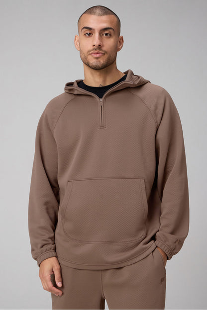 Fabletics The GridTech Quarter Zip Hoodie