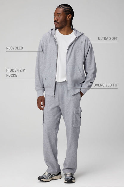 Fabletics The Go-To Full Zip Hoodie (Oversized)