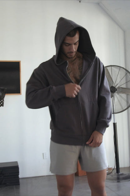 Fabletics The Go-To Full Zip Hoodie (Oversized)