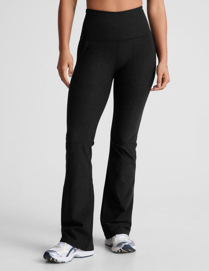 Beyond Yoga Spacedye High Waisted Practice Pocket Bootcut Pant 31 Women's