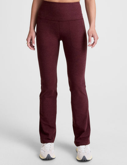 Beyond Yoga Spacedye High Waisted Practice Pocket Bootcut Pant 31 Women's