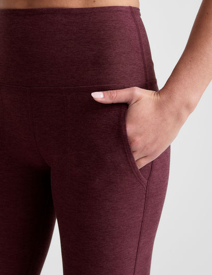Beyond Yoga Spacedye High Waisted Practice Pocket Bootcut Pant 31 Women's