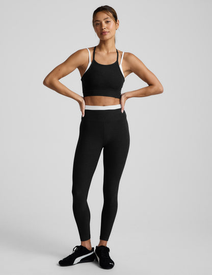 Beyond Yoga Spacedye Layered High Waisted Midi Legging Women's