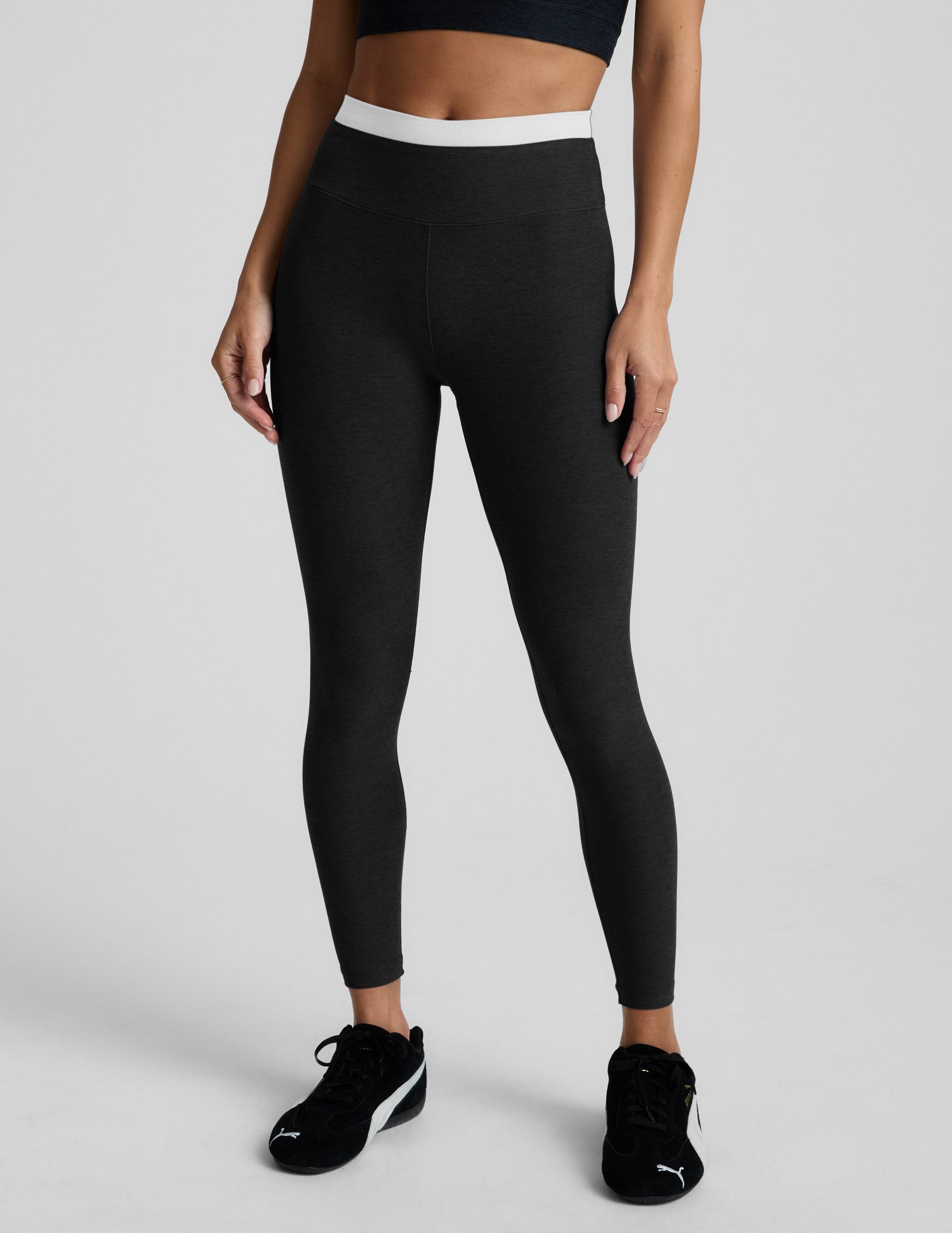 Beyond Yoga Spacedye Layered High Waisted Midi Legging Women's